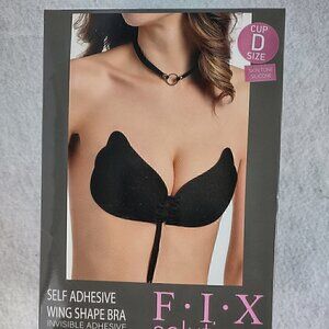 FIX Solutions Self Adhesive Strapless Wing Bra Size "D" (NWT Unopened)